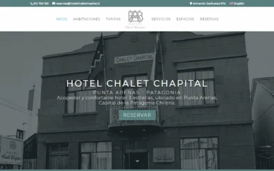 Diseño Web Hotel Chalet Chapital