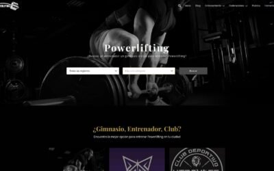 Directorio de Gimnasios y Entrenadores de Powerlifting
