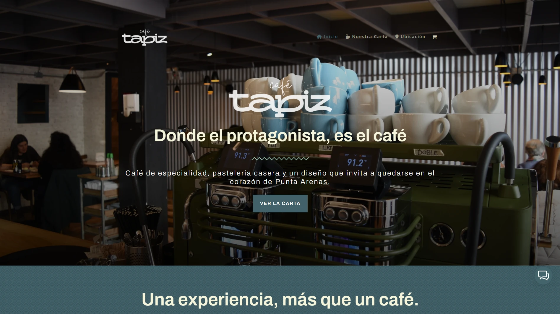 Cafetería Tapiz en Punta Arenas Cafetería Tapiz en Punta Arenas