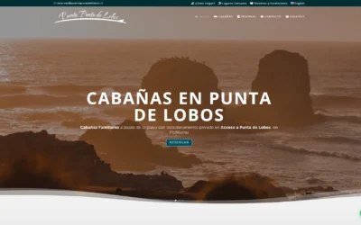 Diseño Web Reservas para puertapuntadelobos.cl